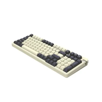 Darkflash df98 rgb wireless (3-modes bt/2.4ghz/usb-c) gasket rgb (linear yellow switch) mechanical gaming keyboard - twilight